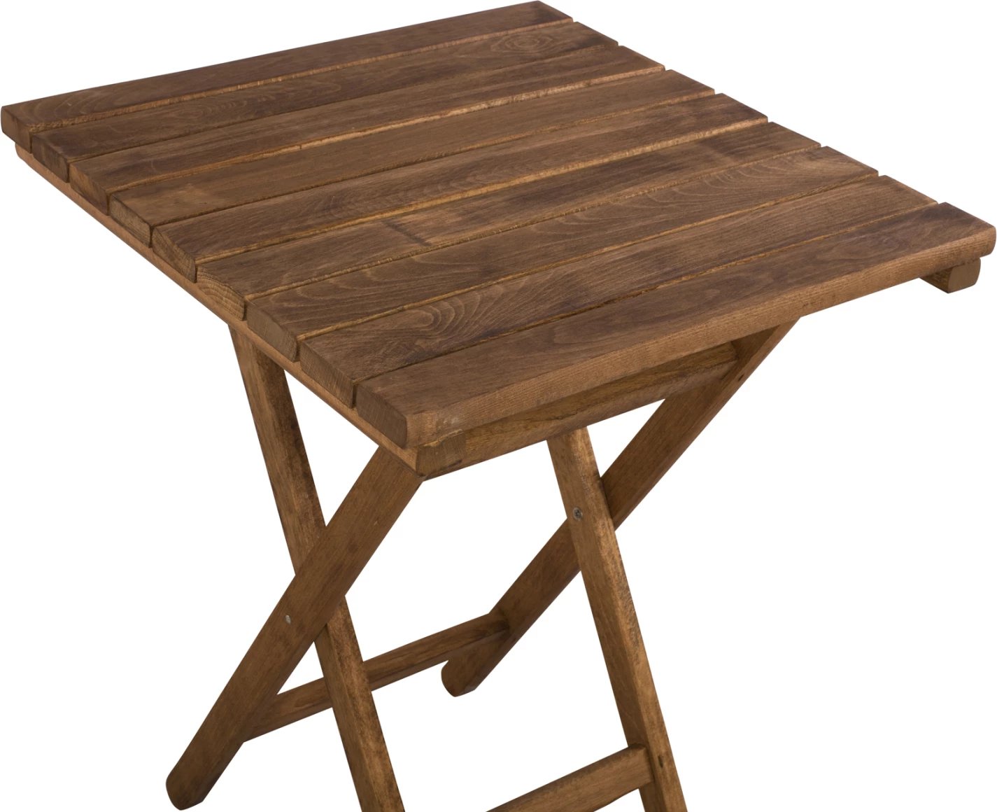 Tavolinë për drejtor, ngjyrë arre, LIMNOS 60x60x72, FH5647.01