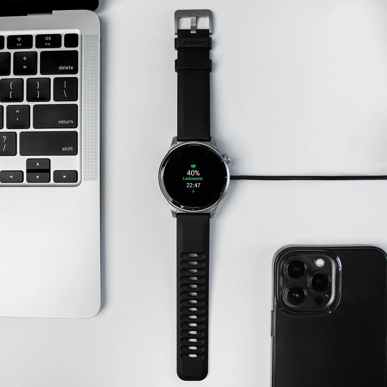 Smartwatch Joyroom JR-FV1 Venture Series, 1.43" AMOLED, 300 mAh, Bluetooth 5.3, i zi