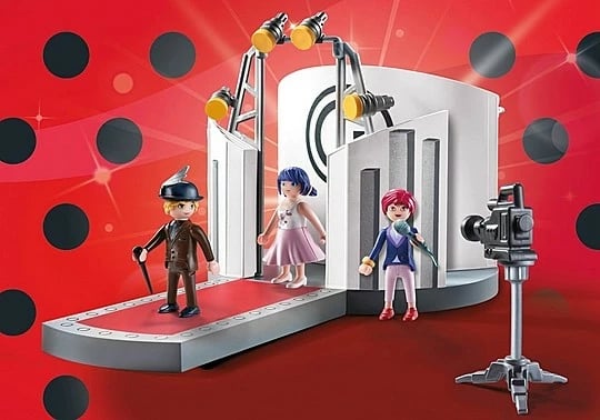 Set figurash Playmobil Miraculum 71335 Fashion Show in Paris, 66 pjesë