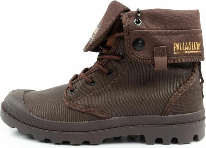 Atlete të larta për meshkuj Palladium, ngjyrë kafe e errët