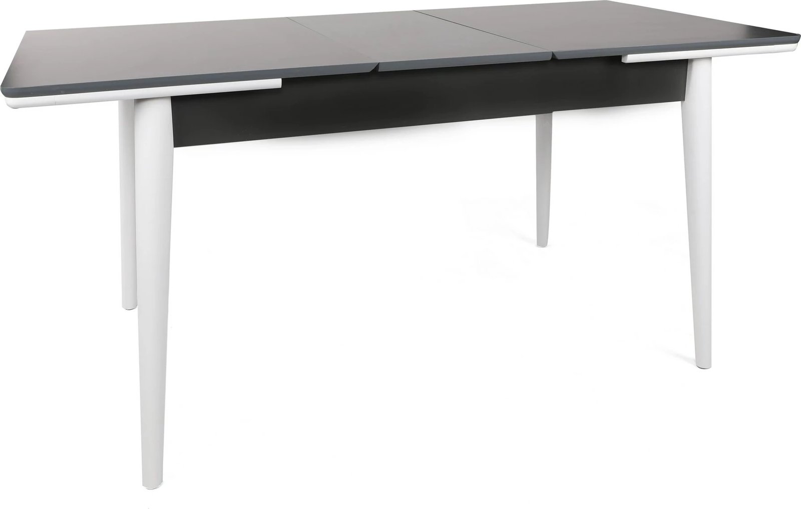 Tavolinë ngrënie me zgjatje, Skye Decor, anthracite dhe e bardhë, Sigma - 992
