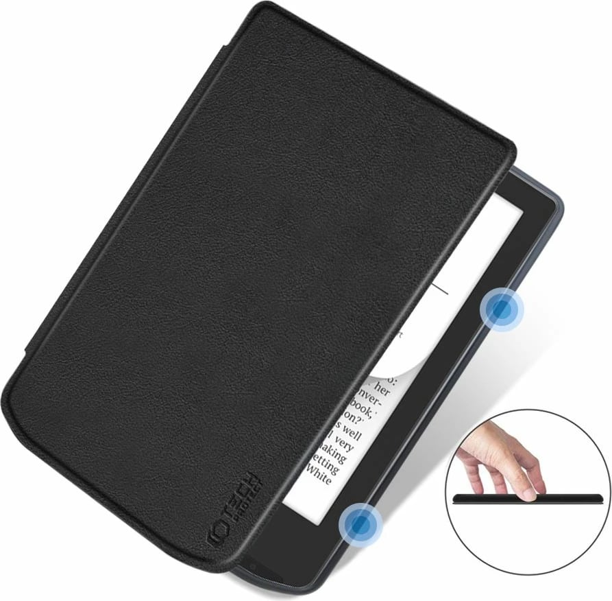 Mbështjellës Tech-Protect SmartCase për PocketBook Verse / Verse Pro, e zezë