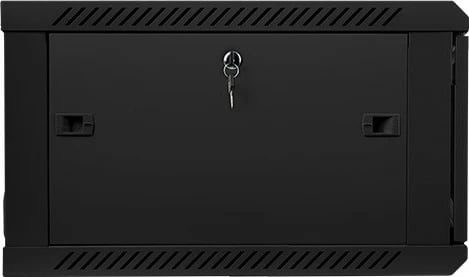 Kasë rrjeti Lanberg WF01-6606-10B, 19", 6U, 600x600mm, derë xhami, e zezë