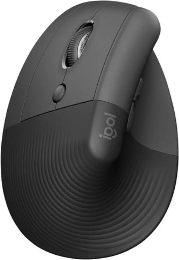 Maus, Logitech, Lift Vertical Business 910-006495, pa kabllo, i zi