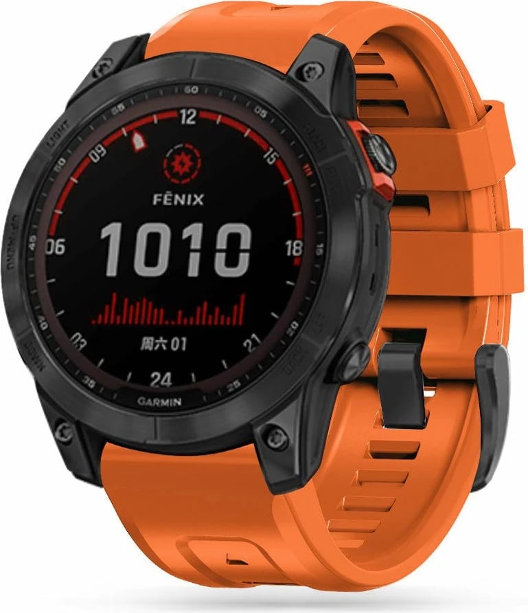 Rrip sportiv Tech-Protect IconBand për Garmin Fenix 5/6/6 Pro/7, Portokalli