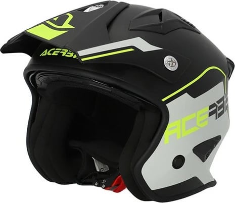 Helmete Jet Aria 22-06 Fluo/zi M