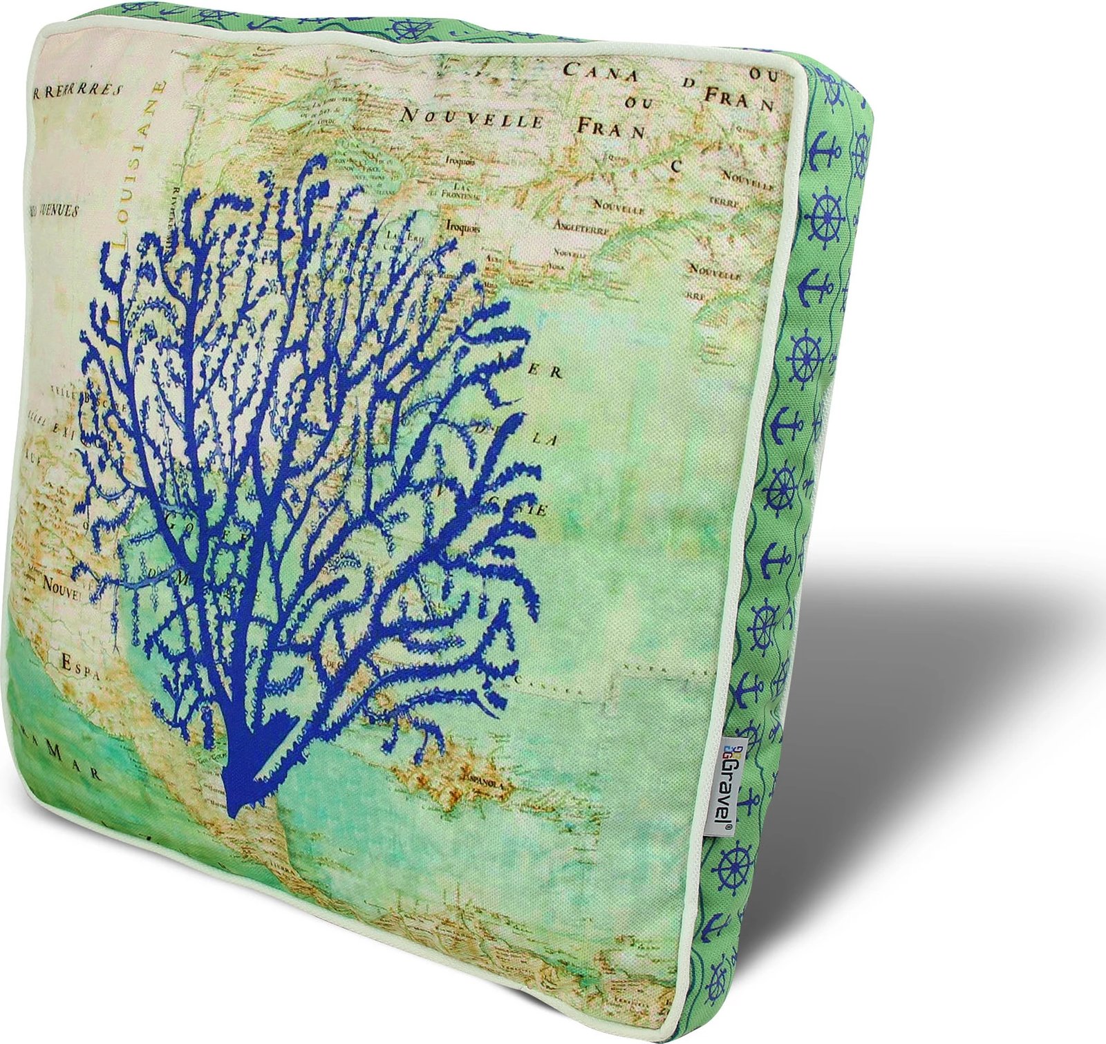 Jastëk Evila Originals, YM1016, shumëngjyrësh, 42x42cm