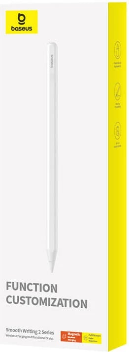 Stilolaps aktiv Baseus Smooth Writing Series, P80015807213-00, karikim wireless, USB-C, i bardhë