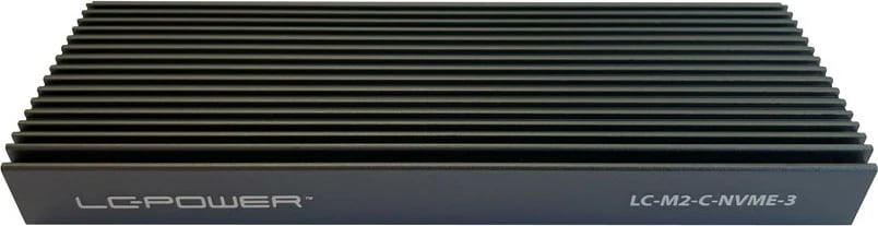 Kasë LC-Power LC-M2-C-NVME-3 për SSD M.2, USB Type-C, e zezë