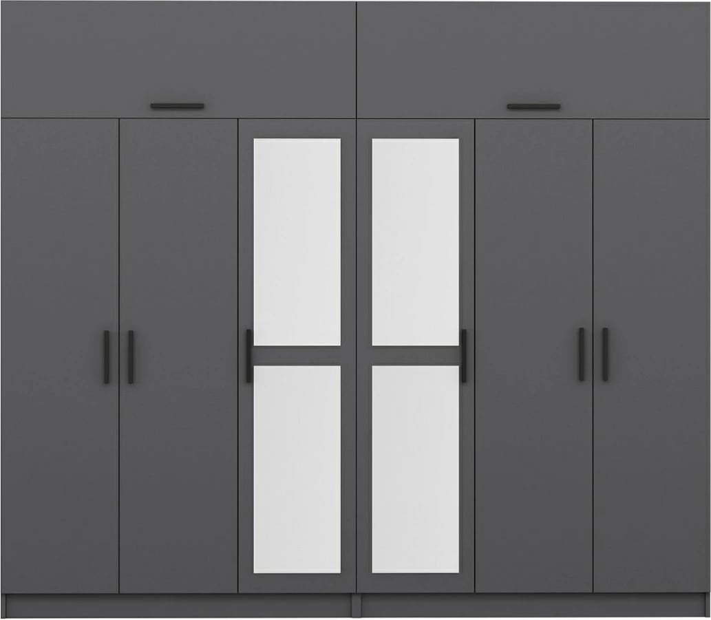 Dollap Skye Decor, ngjyrë antracit, 5189