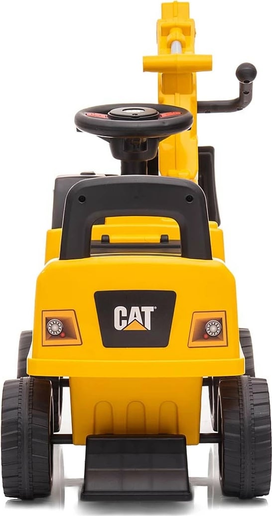 Ekskavator ride-on Milly Mally CAT 5298, plastikë, për djem, verdhë/zezë