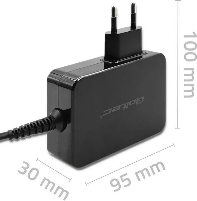 Karikues PD Qoltec 120W Turbo, USB-C, i zi
