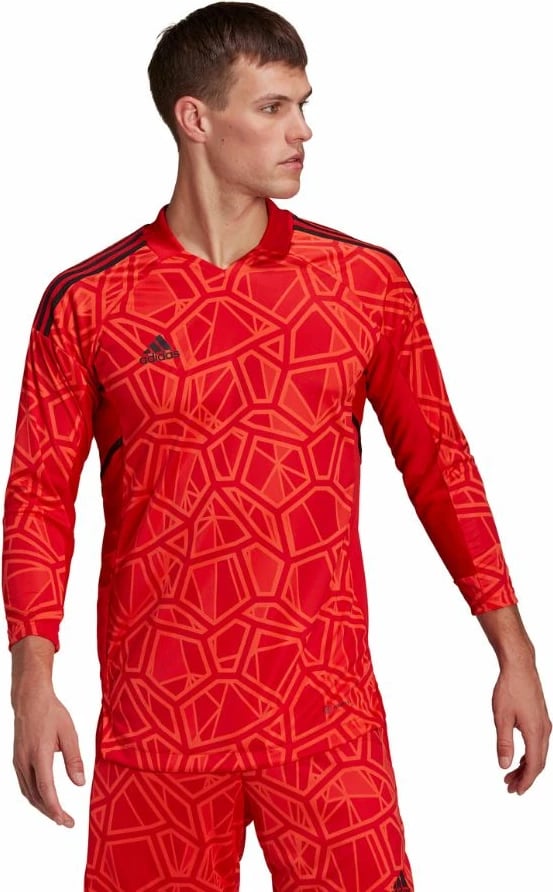 Fanellë portieri adidas për meshkuj, e kuqe