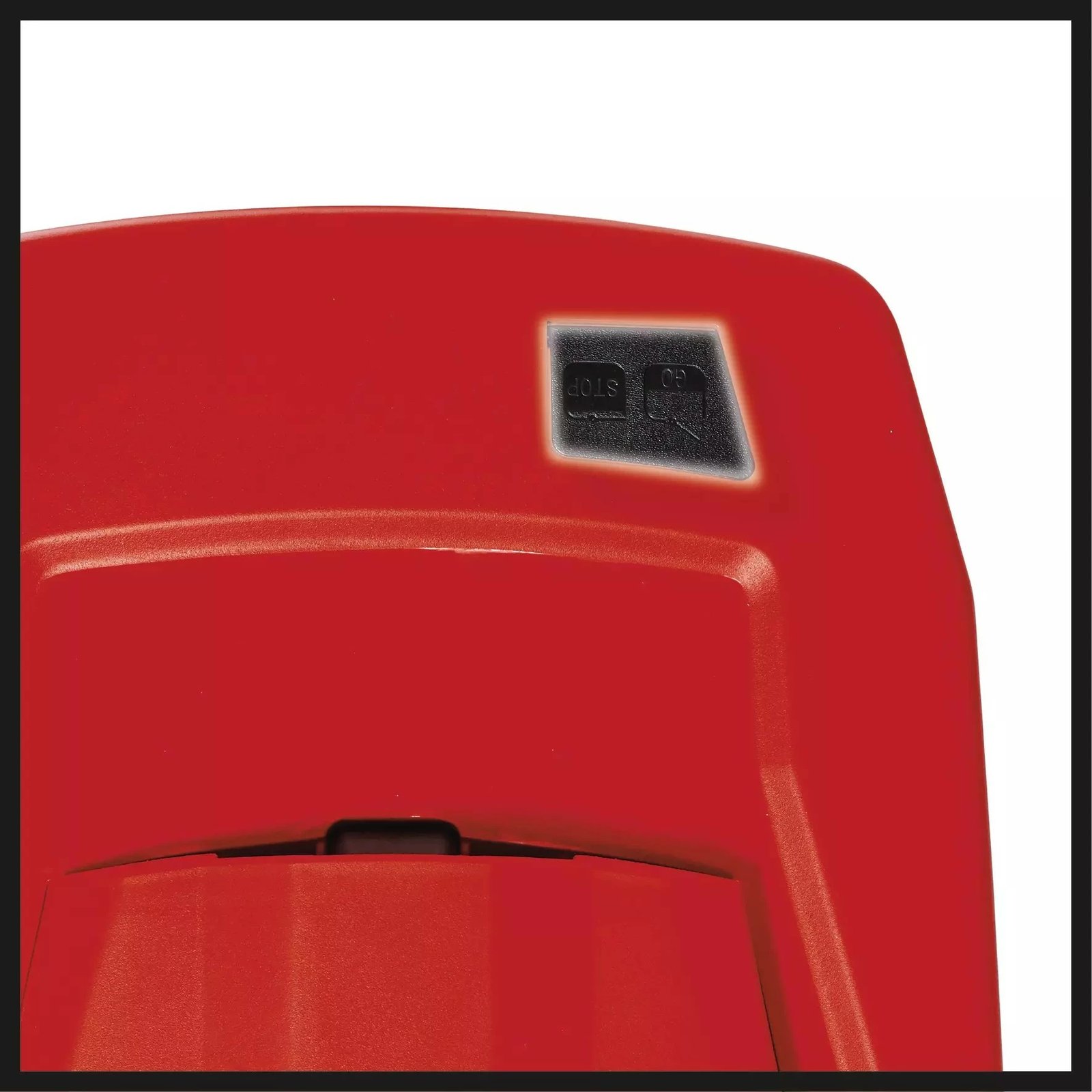 Kositëse bari Einhell GE-CM 36/37 Li-Solo, 37 cm, 45L, me bateri, e kuqe/zezë