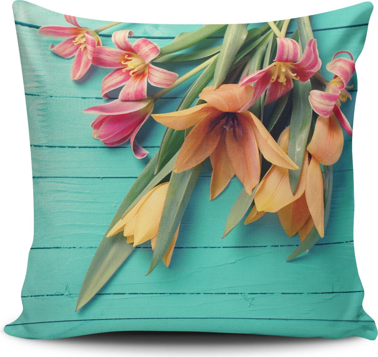 Jastëk dekorativ Aberto Design, NKRLNT-236, shumëngjyrësh, 43x43cm