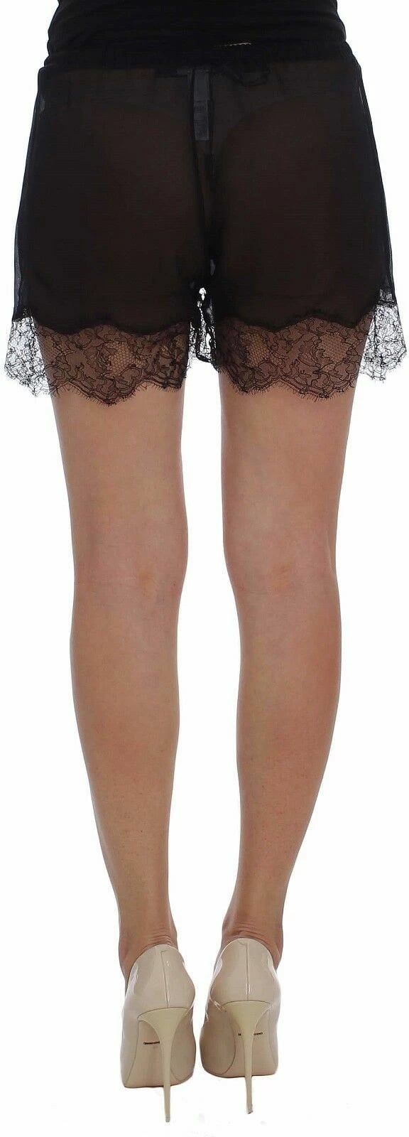 Pizhame të poshtme për femra Dolce & Gabbana, të zeza 