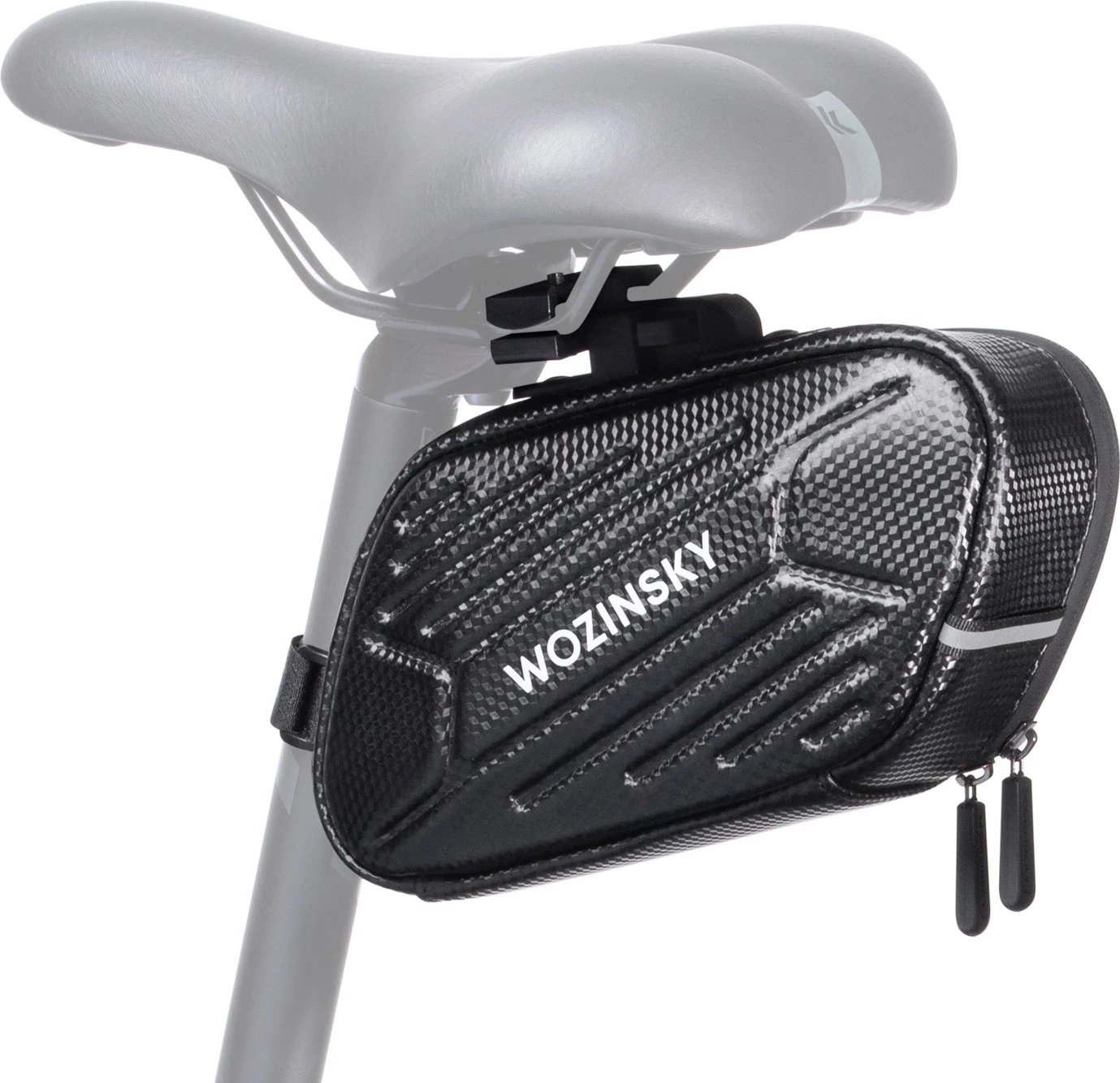 Çantë biçiklete Wozinsky WBB27BK, 1.5L, e zezë, waterproof Çantë biçiklete Wozinsky WBB27BK, 1.5L, e zezë, waterproof