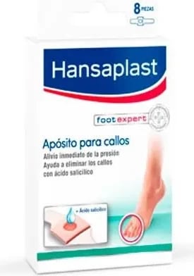 Fasha për kallot Hansaplast, 8 copë, unisex