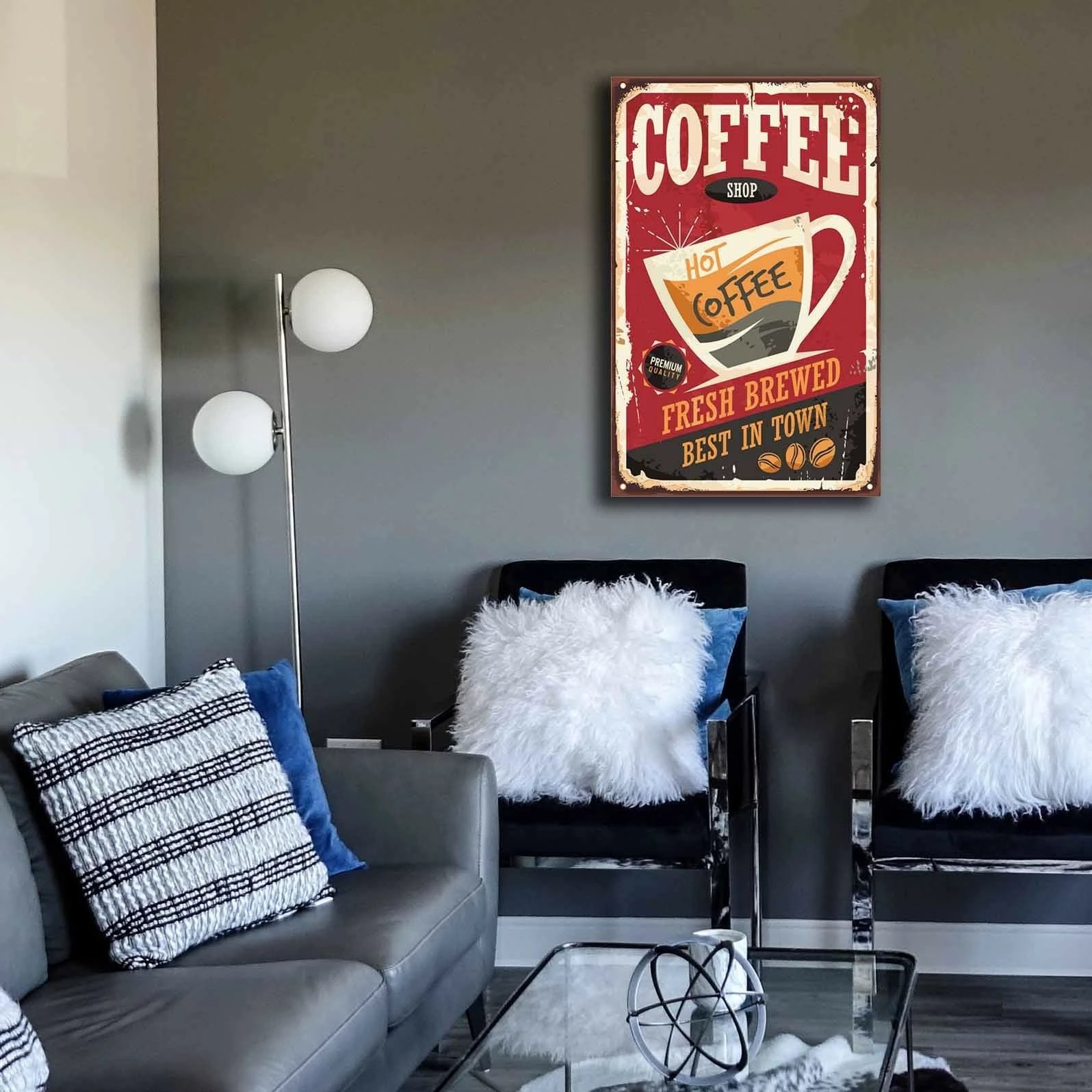 Pikturë dekorative në kanavacë, shumëngjyrëshe, 45x70cm, 45702021C-036