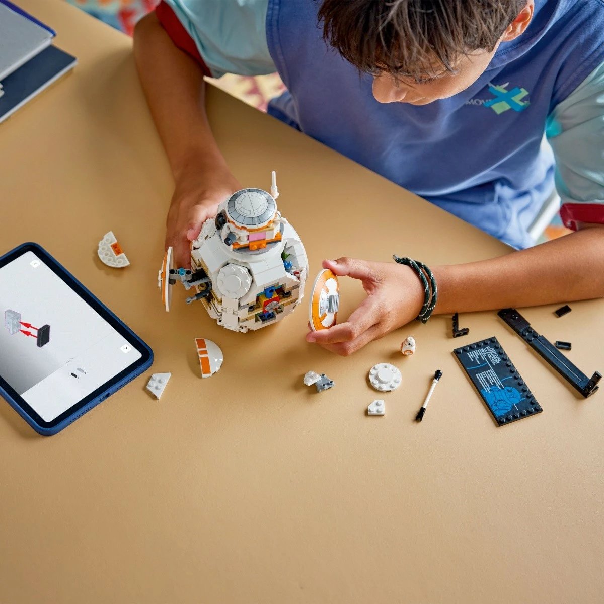 Set konstruktues LEGO Star Wars 75452 BB-8, 569 pjesë, 10+, plastikë, bardhë/portokalli