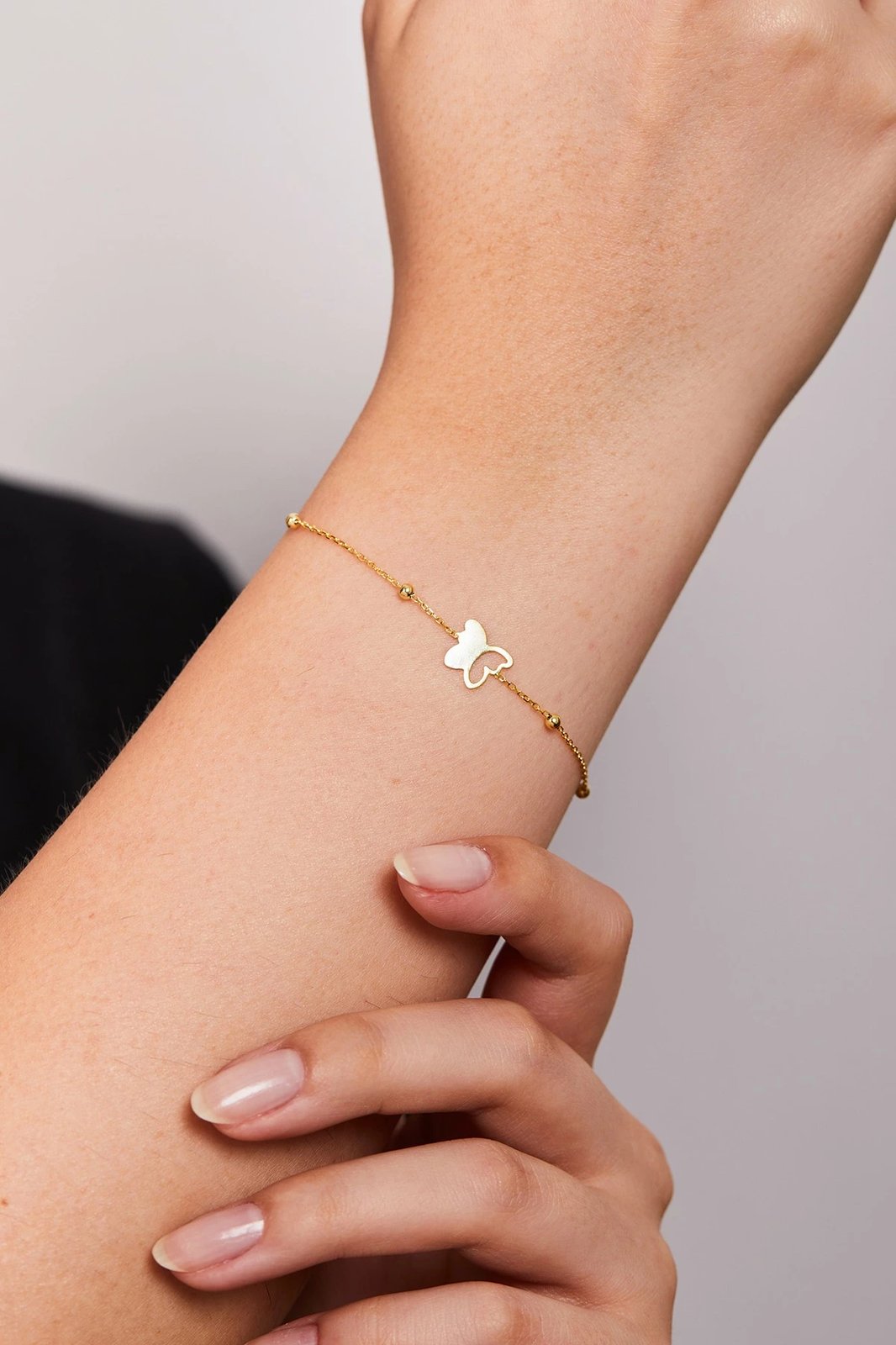 Byzylyk argjendi Elika Silver, ngjyrë ari, ELKAB92247