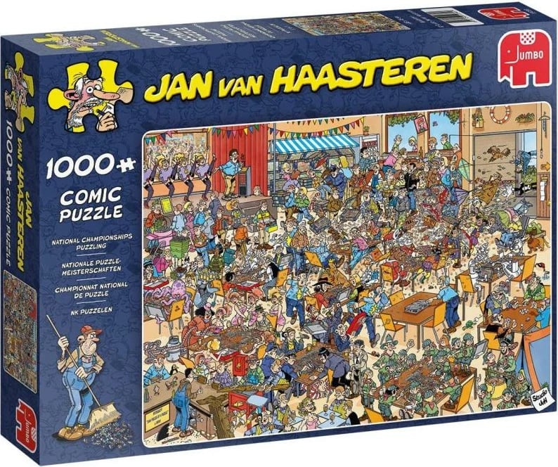 Puzzle, Jumbo Jan van Haasteren National Puzzle Championships 19090 1000 copë 12+