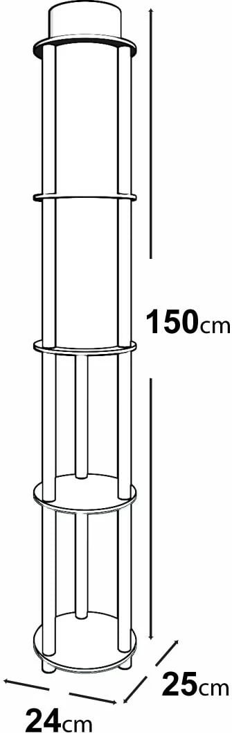 Llambë dyshemeje Opviq, KS-11123, ngjyrë arre