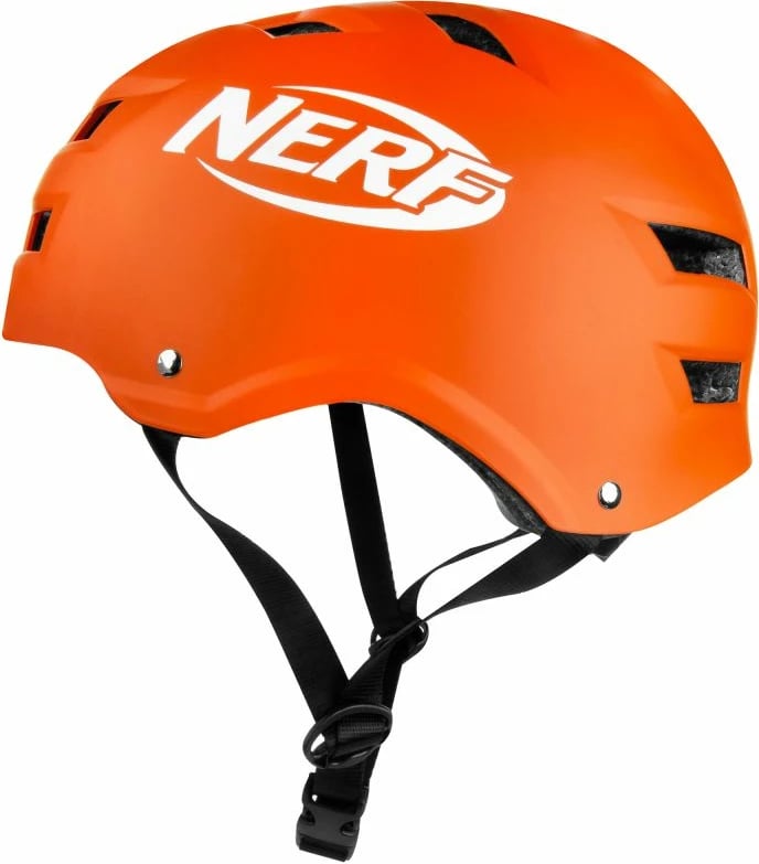 Helmetë për bicikletë Spokey, unisex, portokalli dhe e zezë