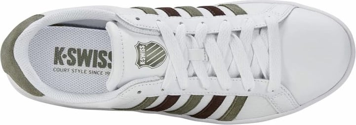 Atlete për meshkuj K-Swiss, të bardha