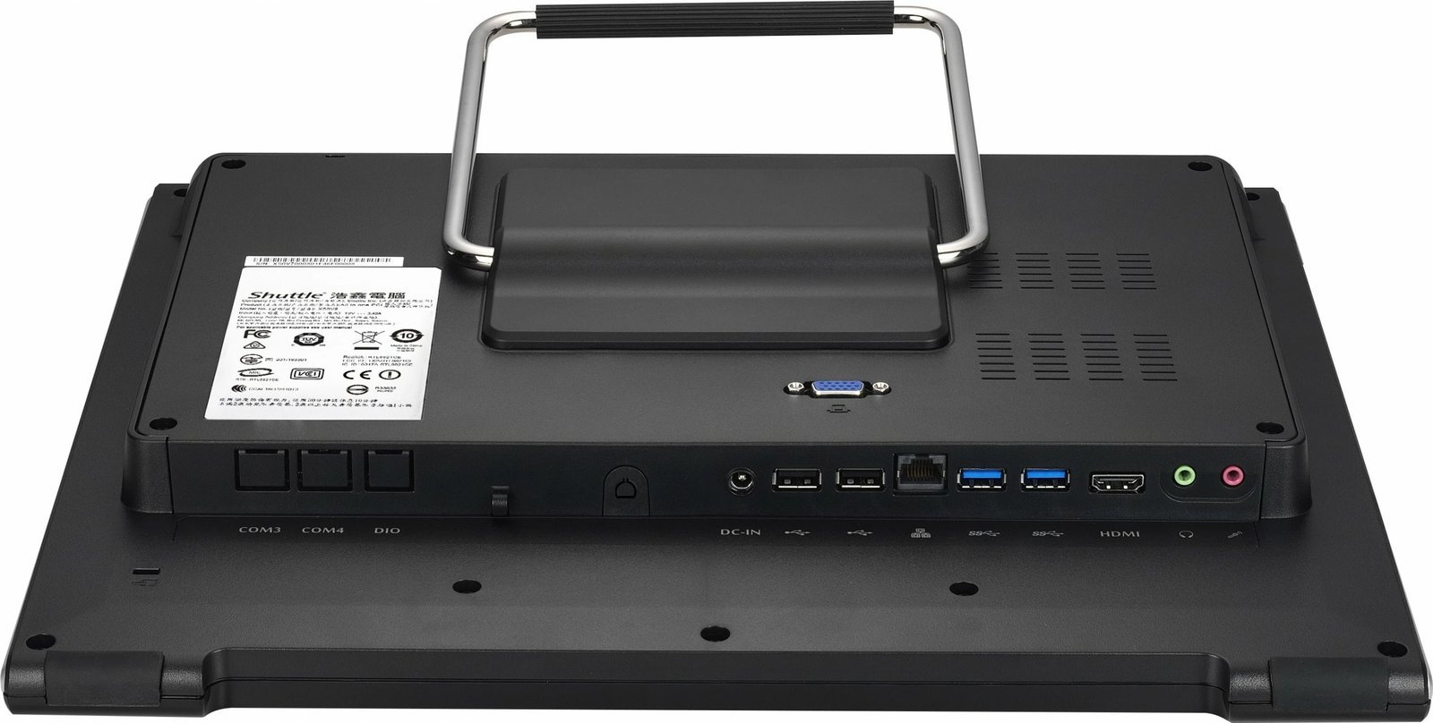 Barebone Shuttle X50V8U3, i3-10110U, 15.6", e zezë