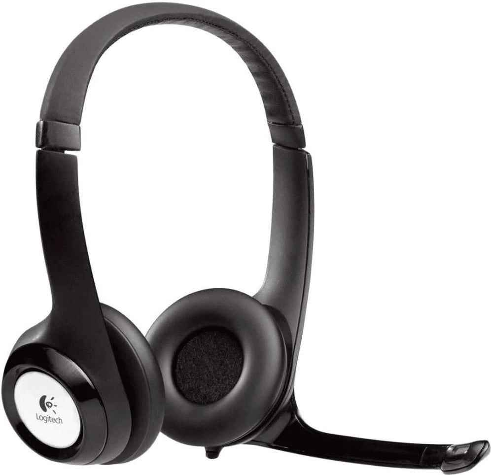 kufje me mikrofon Logitech H390 981-000406 USB stereo me kontrolle në kabllo, e zezë kufje me mikrofon Logitech H390 981-000406 USB stereo me kontrolle në kabllo, e zezë