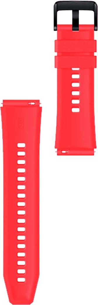 Rrip silikoni për Huawei Watch GT 2/3/4/2 Pro/3 Pro/4 Pro/GT 2e 46mm Hurtel, Kuq