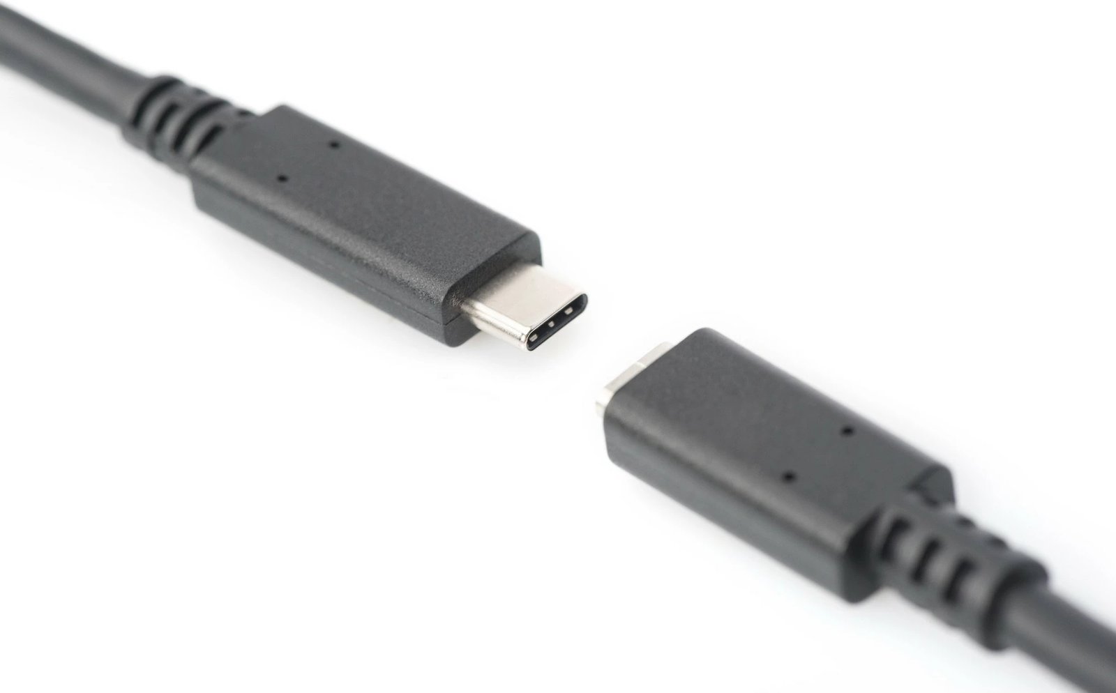 Kabëll zgjatës USB Type-C Digitus 2m, USB 2.0, i zi