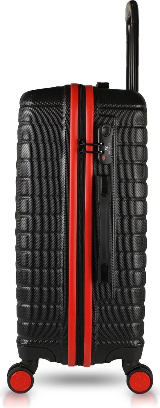 Set valixhesh (3 copë), ngjyrë e zezë, Zoozie Bags, 5554