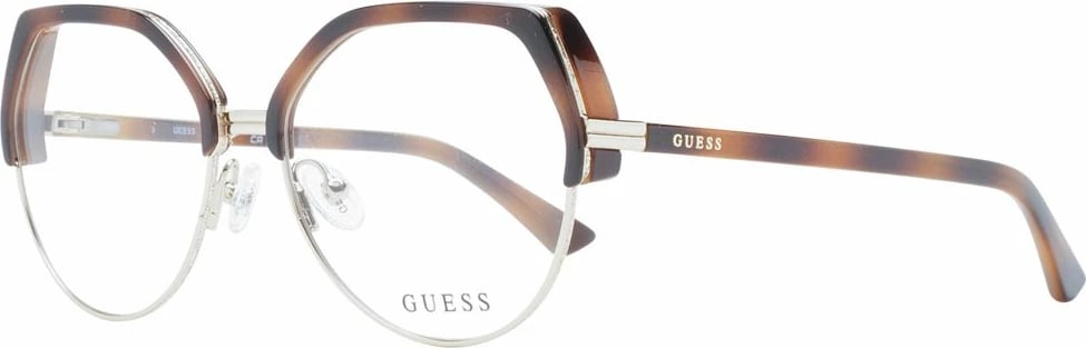 Syze optike femra Guess, kafe