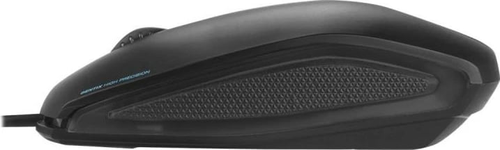 Maus Cherry GENTIX JM-0300-2/JM03002 me kabllo optik USB 1.8m, e zezë