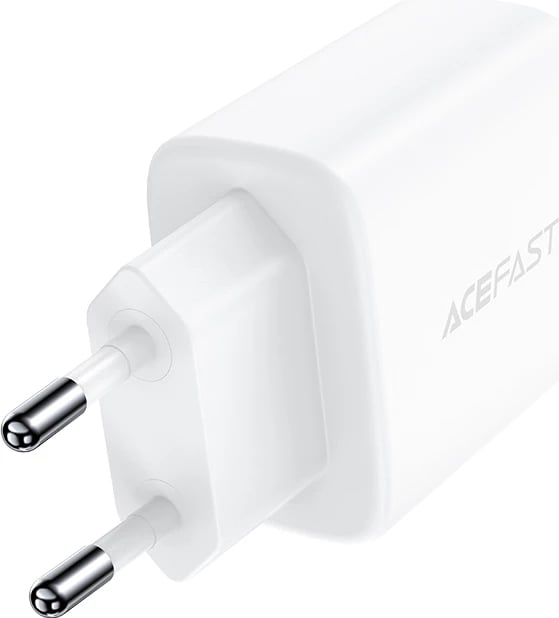 Karikues muri Acefast A25, 20W, USB-C/USB-A, i bardhë