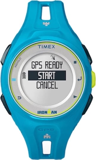 Orë dore sportive TIMEX IRONMAN RUN GPS unisex, blu