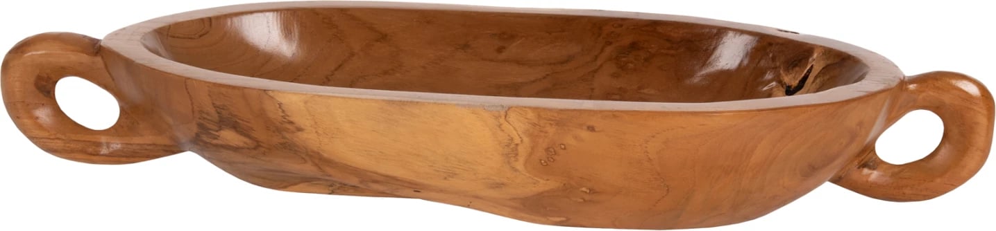 Enë dekorative prej druri tik, ngjyrë natyrale, FH4304, 64x21.5x9.5cm Enë dekorative prej druri tik, ngjyrë natyrale, FH4304, 64x21.5x9.5cm