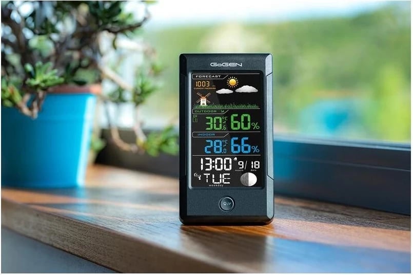 Stacioni i motit GoGEN, me ekran të ndriçuar dhe në ngjyrë të zezë