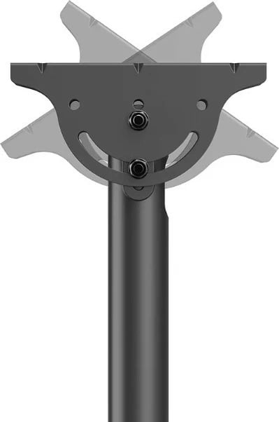 Mbajtës tavani për TV/monitor, Neomounts CL35-440BL16XL, 37-70 inch, deri 50 kg, lartësi 250-300 cm, pjerrësi 25° rrotullim 360°, e zezë