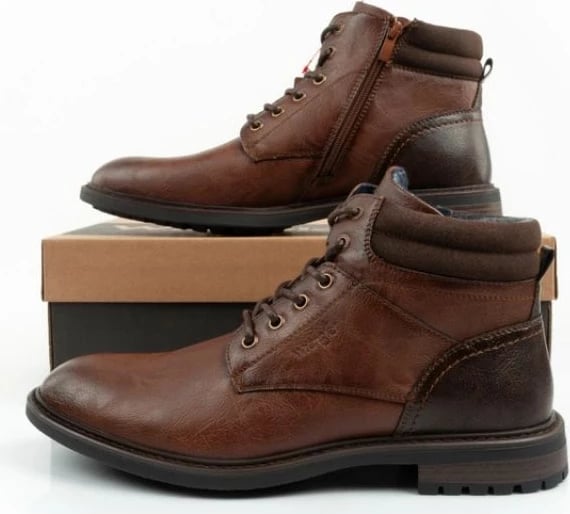 Çizme chelsea për meshkuj Wrangler, kafe