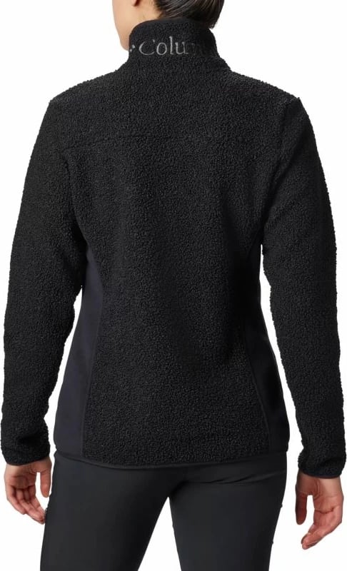 Duks Columbia Panorama Full Zip për Femra, i zi