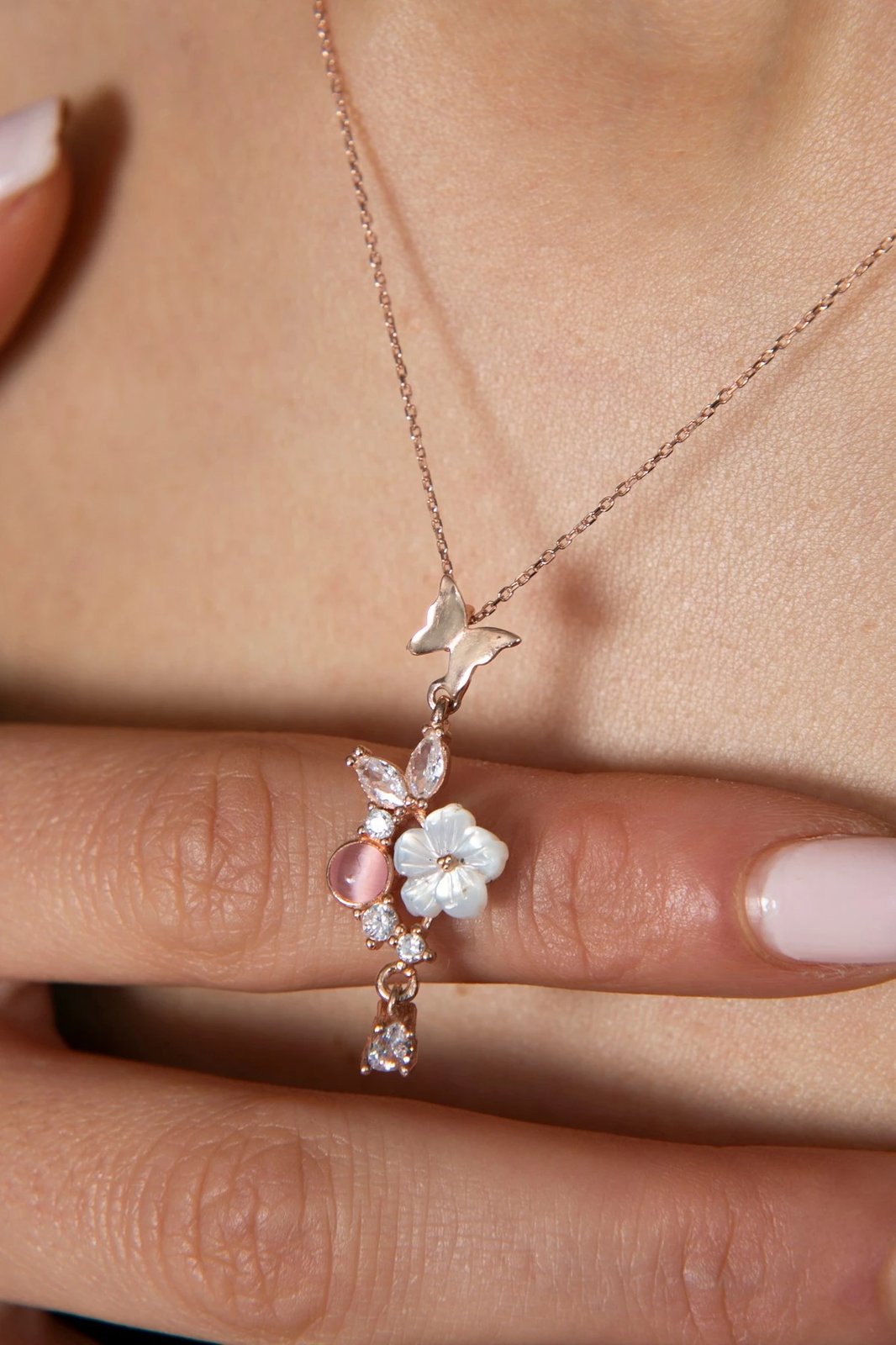 Varëse argjendi, ngjyrë rozë ari, Elika Silver, ELKYS60232