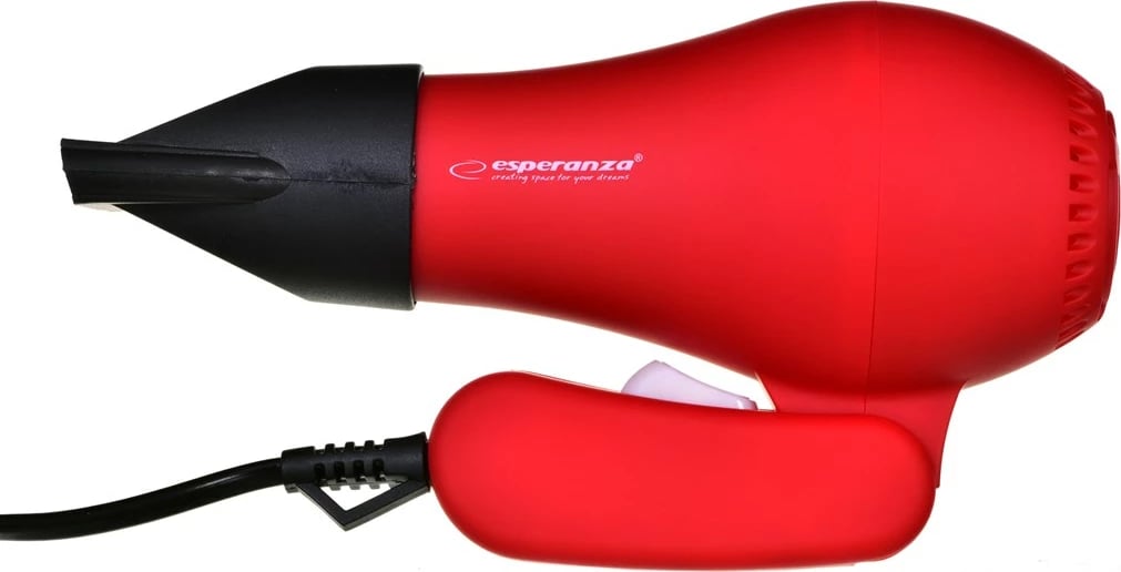 Tharëse për flokë Esperanza Aurora EBH003R, 750W, e kuqe