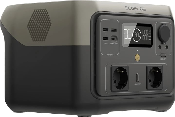 Stacion portativ energjie EcoFlow RIVER 2 Max, 512Wh, 500W, i zi