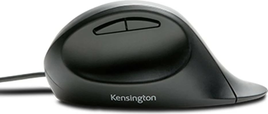 Maus Kensington Pro Fit Ergo, me kabëll, 3200 DPI, i zi
