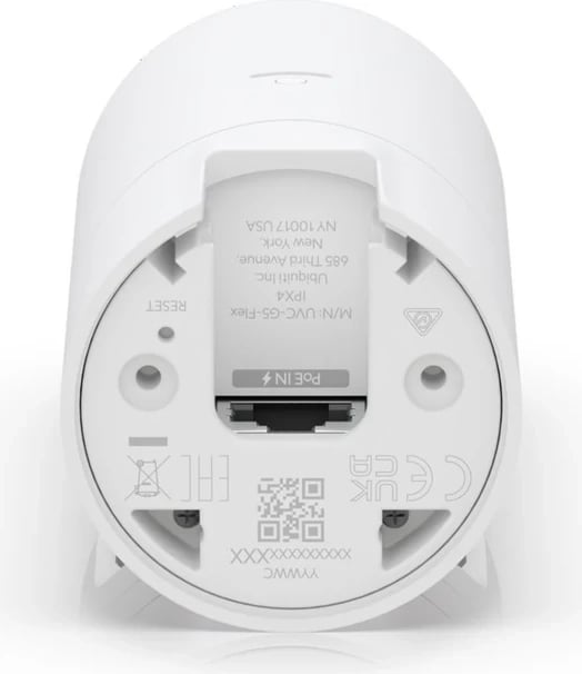 Kamerë IP UBIQUITI, 2K HD, PoE, Bardhë