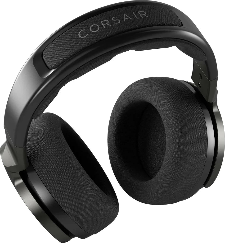 Kufje Corsair Virtuoso Pro Carbon, me mikrofon të shkëputshëm, ngjyrë e zezë