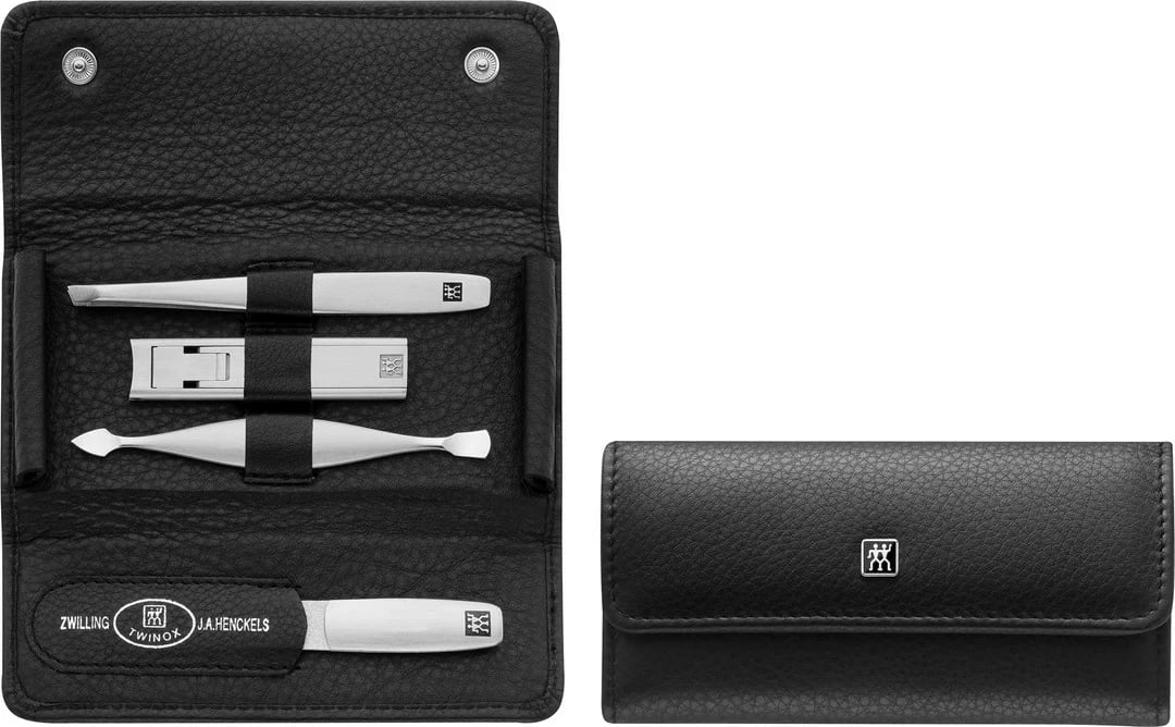 Set manikyr/pedikyr ZWILLING 97712-004-0, 4 pjesë, ngjyrë e zezë Set manikyr/pedikyr ZWILLING 97712-004-0, 4 pjesë, ngjyrë e zezë